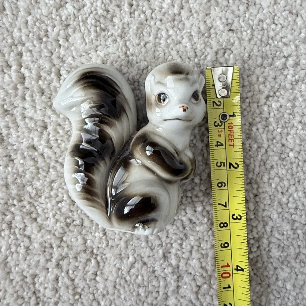 Vintage Relco Japan porcelain squirrel figurine